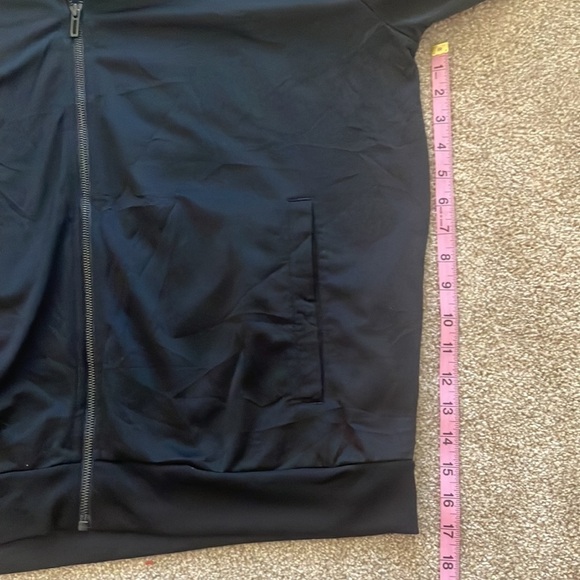 Adidas Black Long Sleeved Zip Up D. Catharine Track Top Women’s Size 3X NWT - Picture 9 of 10